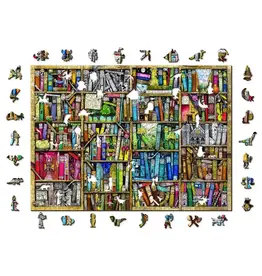 Wooden Puzzle 1010 Bookshelf