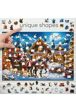 Wooden Puzzle 1010 Santa Claus Is Comming