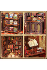 DIY Book Nook Kit ''Owl Bookstore''