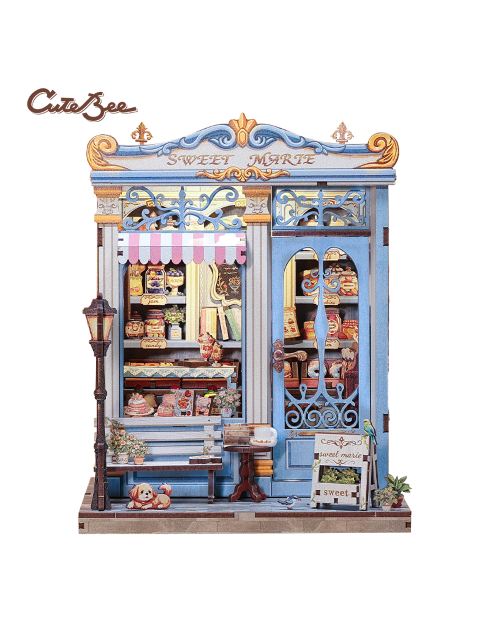DIY Book Nook Kit ''Sweet Marie''