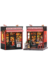 DIY Book Nook Kit "Uncle Joe's Pizzeria"
