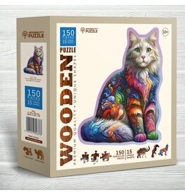 Wooden Puzzle “Soft Cat”