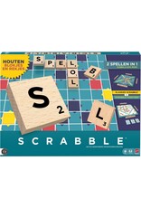 Mattel Scrabble Hout