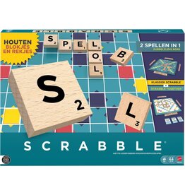 Mattel Scrabble Hout