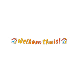 pd party Letter Banner - Welkom Thuis