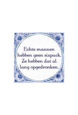 pd party Tegel Delfts blauw - Sixpack