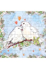 Animal Friends Animal Friends Card + Puzzle "Pigeons"