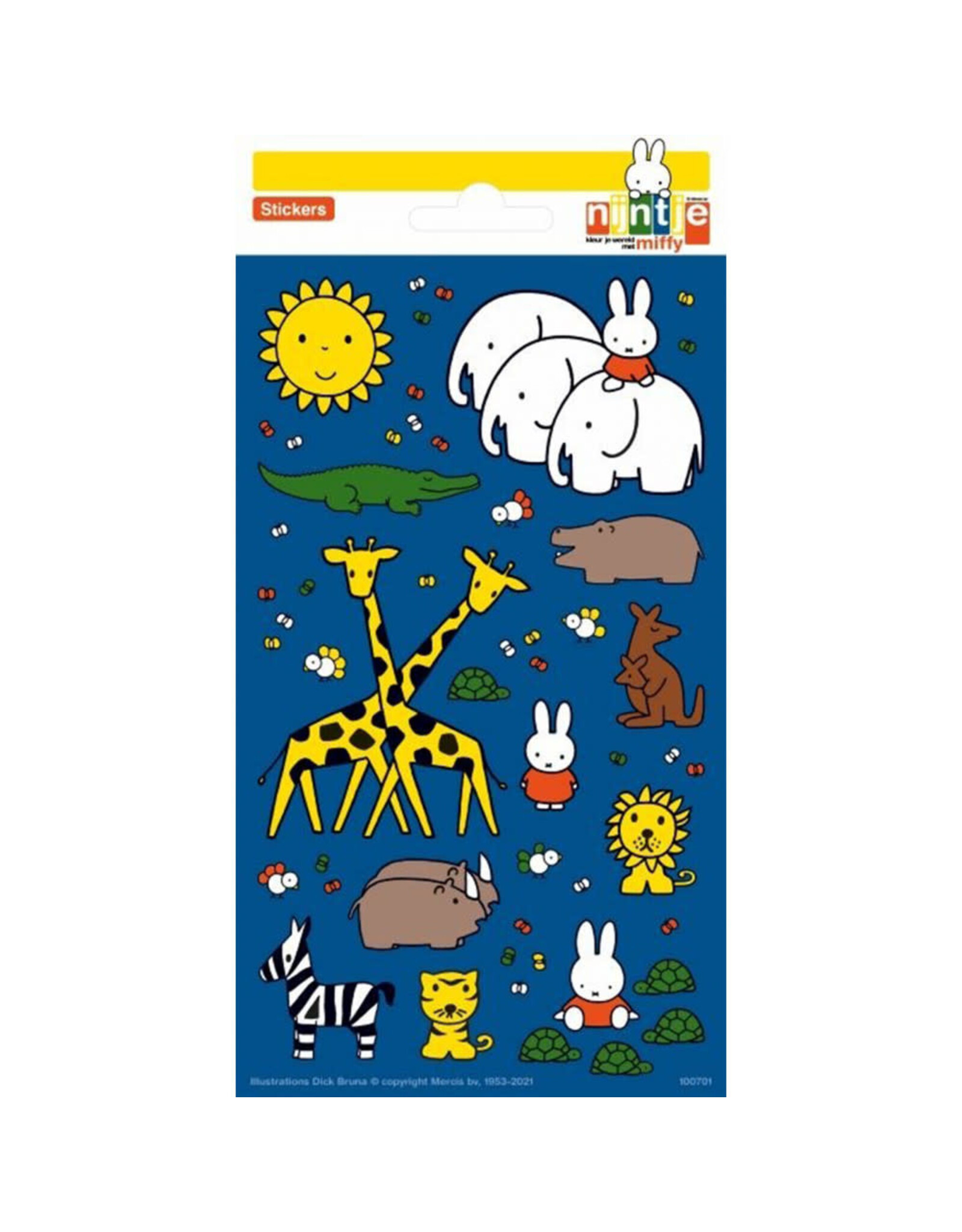 Stickersheet nijntje