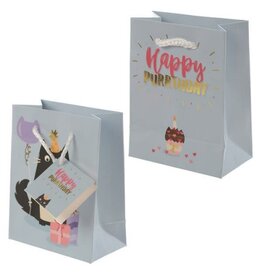 Giftbag Small “Happy Purrthday”
