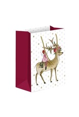 Grätz Geschenktüte Weihnachtshirsch Mittel