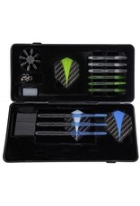 Longfield Games Dartset Zwart Brass