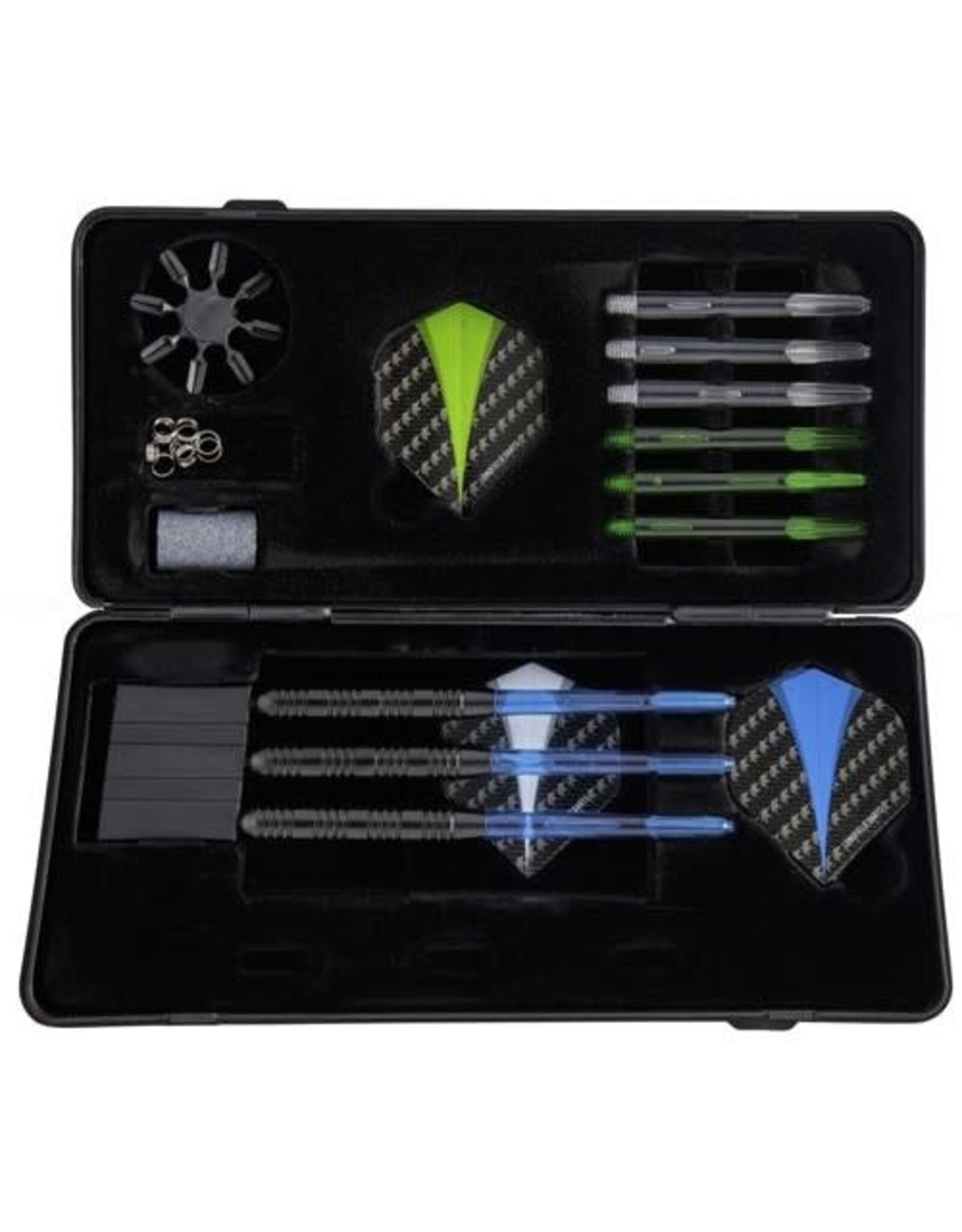 Longfield Games Dartset Zwart Brass