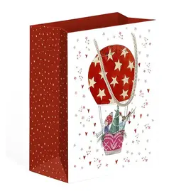 Grätz Weihnachtsballon Geschenktüte Mittel
