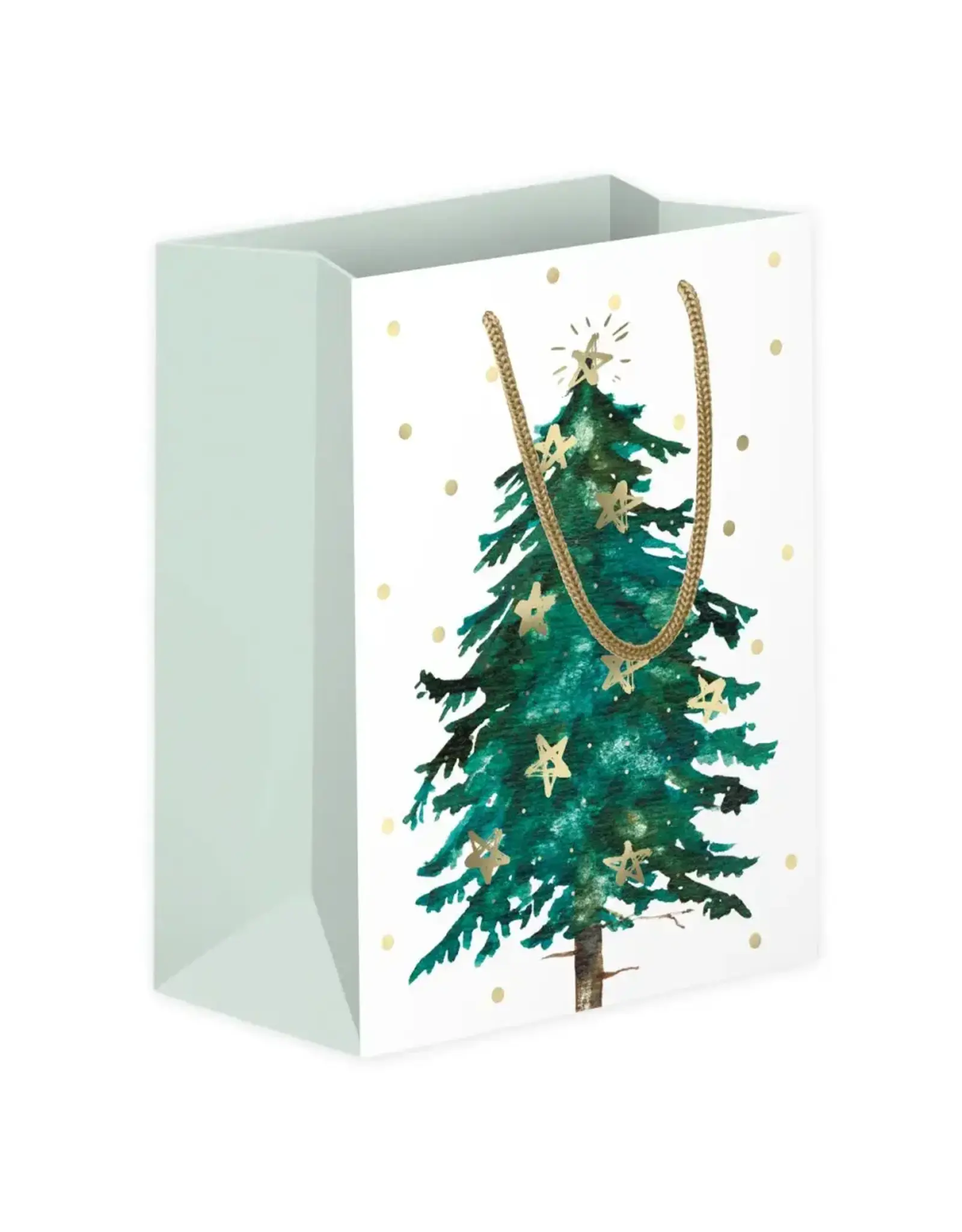 Grätz Geschenktüte Baum mit Sternen Mittel