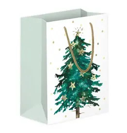 Grätz Geschenktüte Baum mit Sternen Mittel