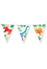 pd party Party Flags foil - Dino