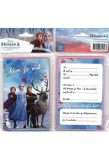 Uitnodigingen “Frozen Blauw”