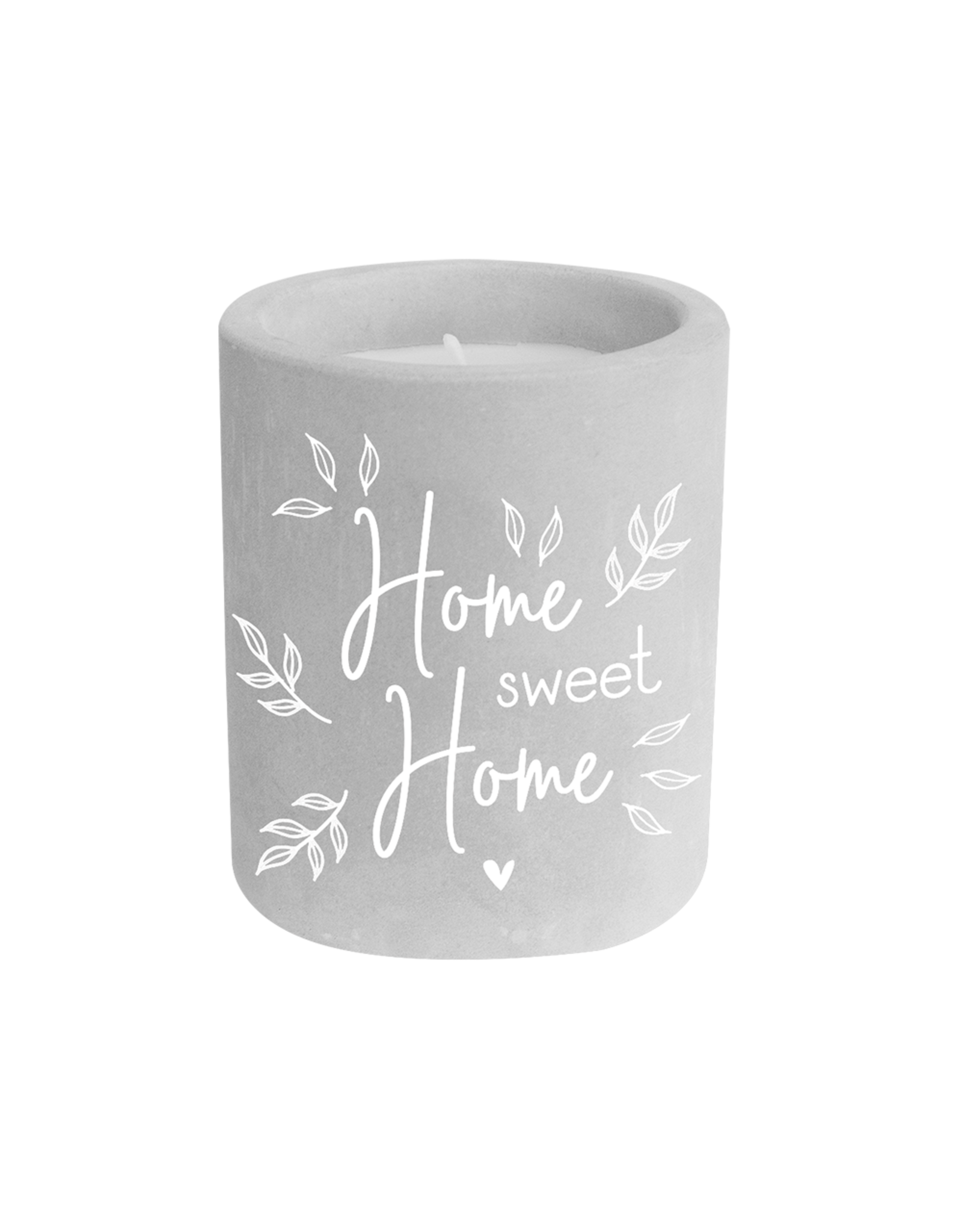 pd party Cement Candle - Home Sweet Home