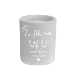 pd party Cement Candle - Dikke Zoen