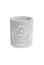 pd party Cement Candle - Geniet