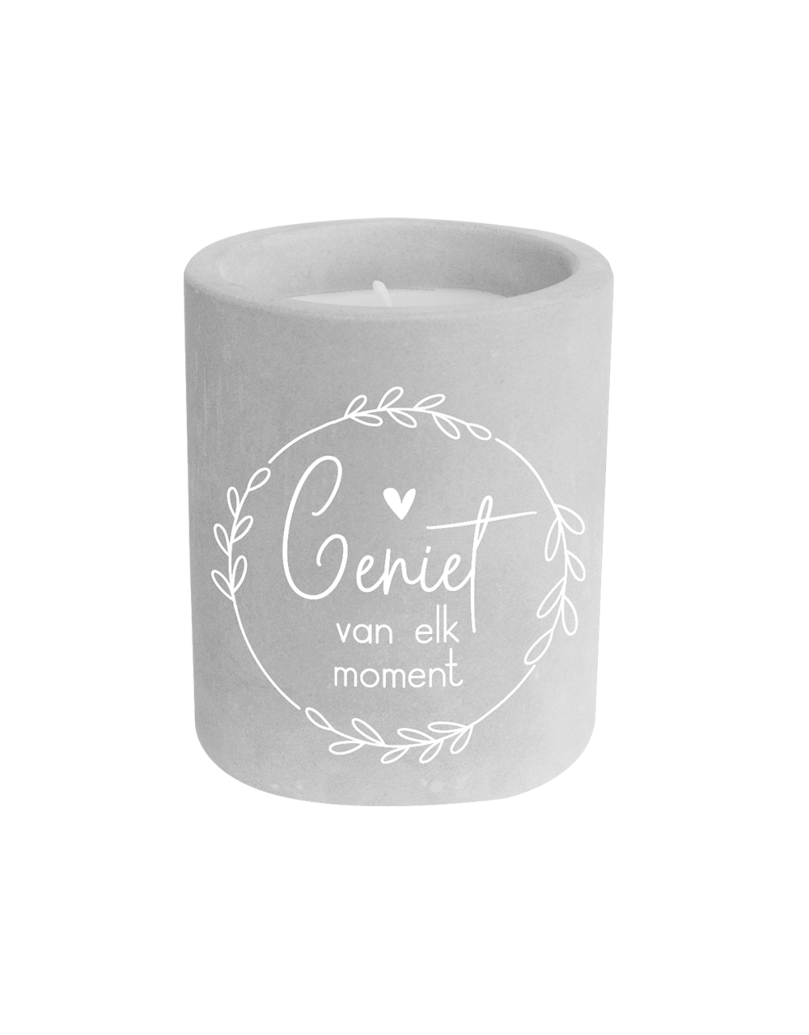pd party Cement Candle - Geniet
