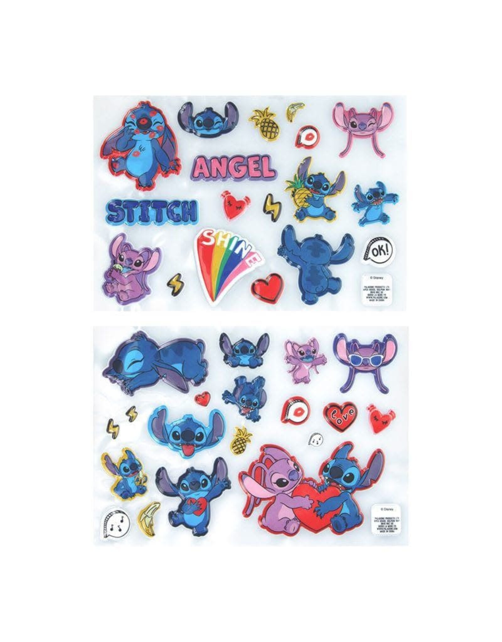Stitch Sticker Set