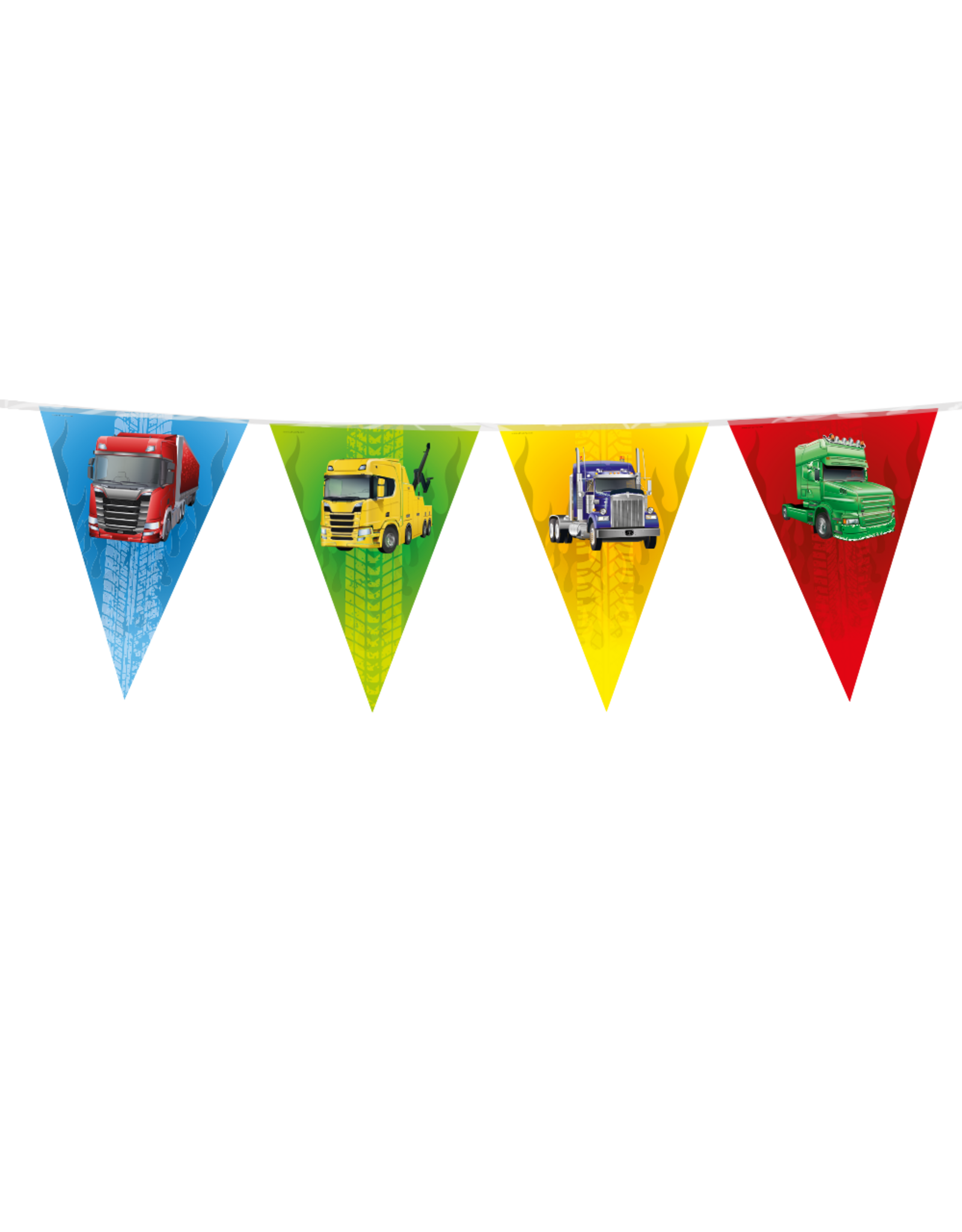 pd party Trucks versiering