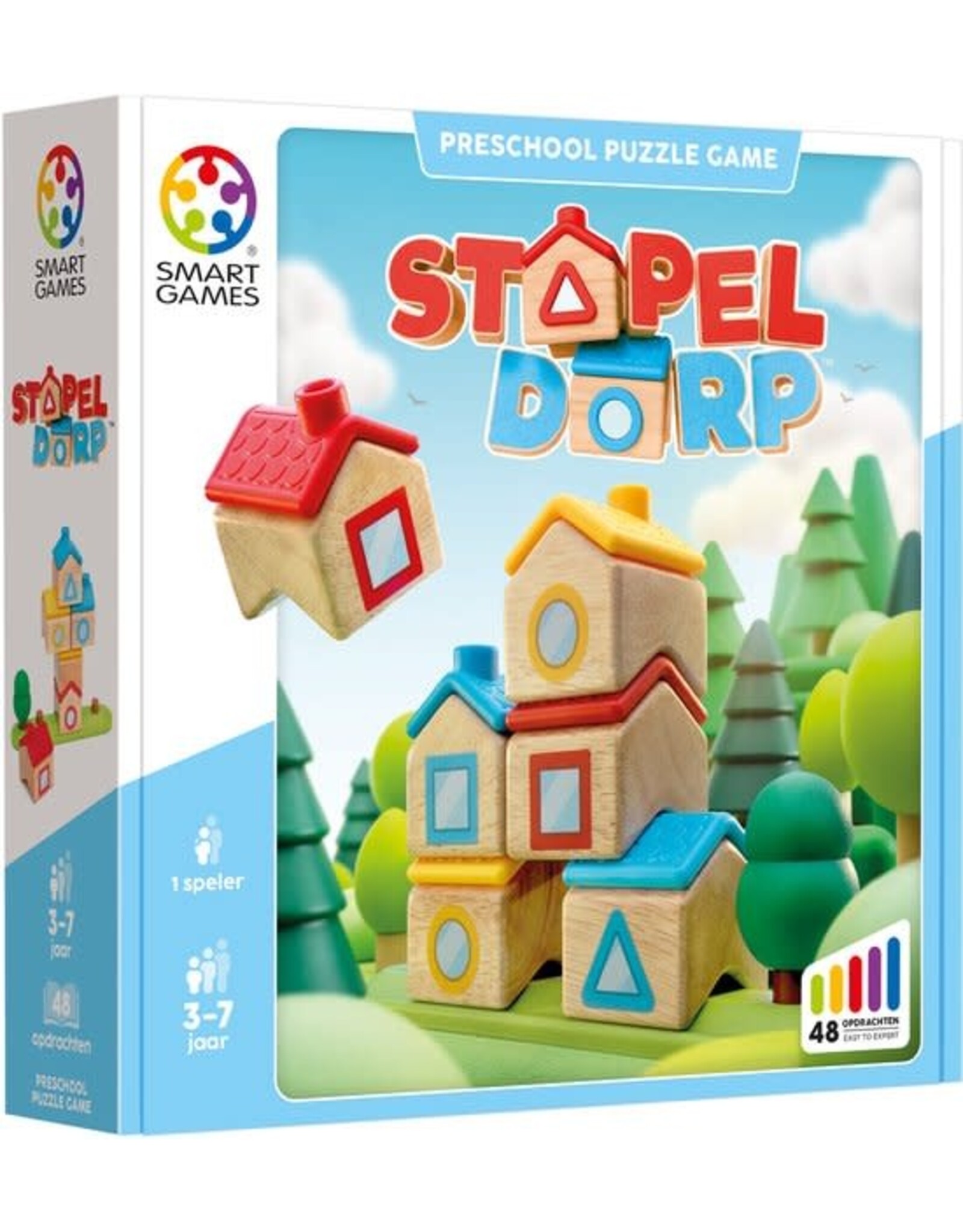 SmartGames Smart Games - Stapel Dorp