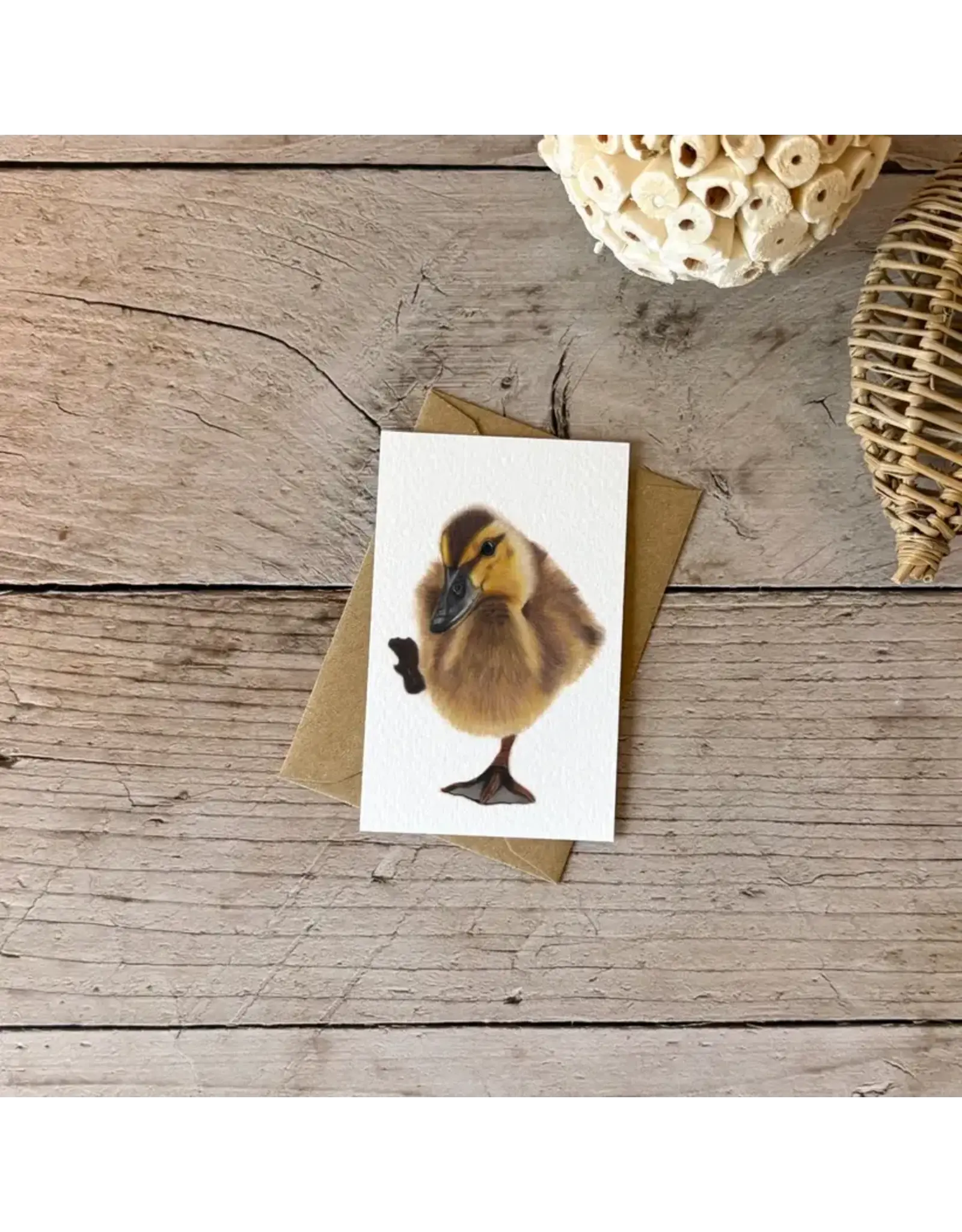 Giftcard - Mini kaartje Eendje