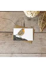 Giftcard - Mini kaartje Roodborstje