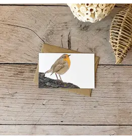 Giftcard - Mini kaartje Roodborstje