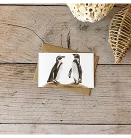 Giftcard - Mini kaartje Pinguïns
