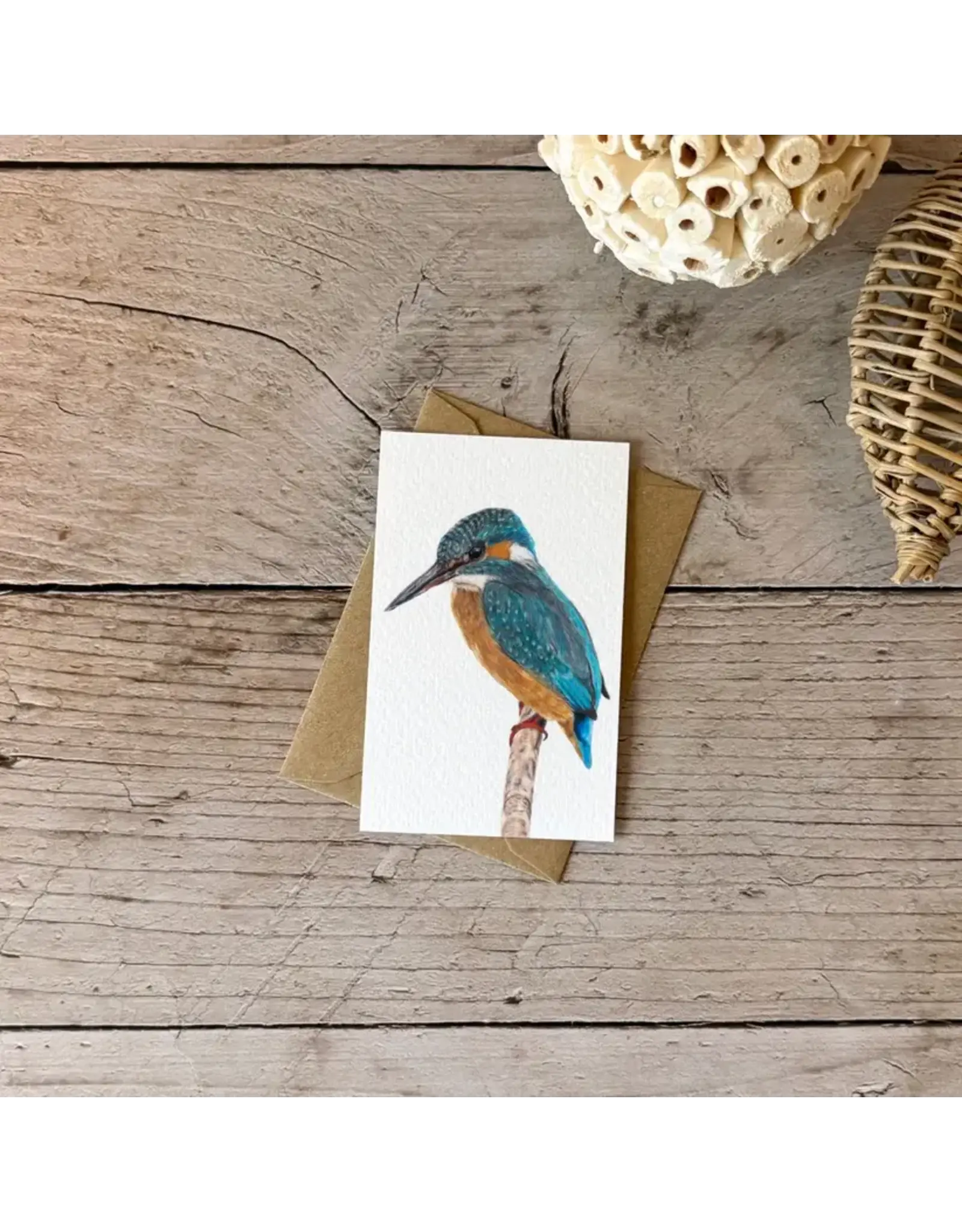 Giftcard - Mini kaartje IJsvogel
