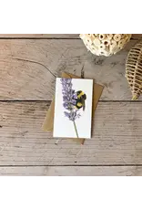 Giftcard - Mini kaartje Hommel op bloem