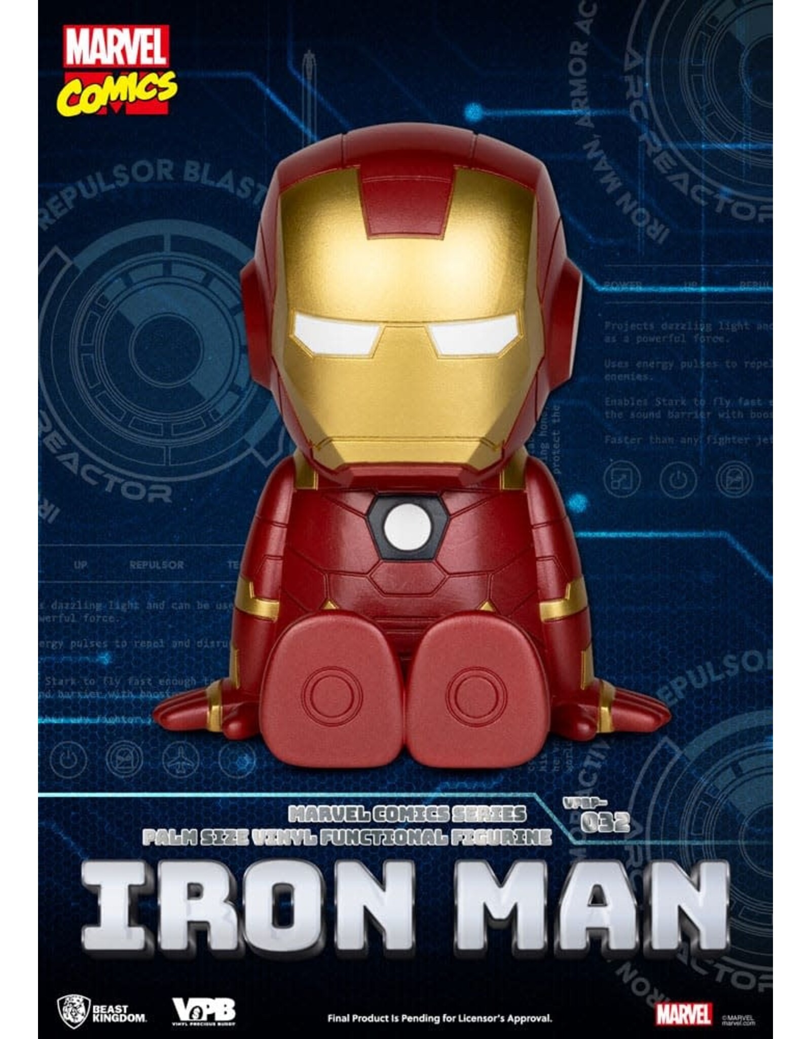 Marvel Comics Iron Man Coin Bank