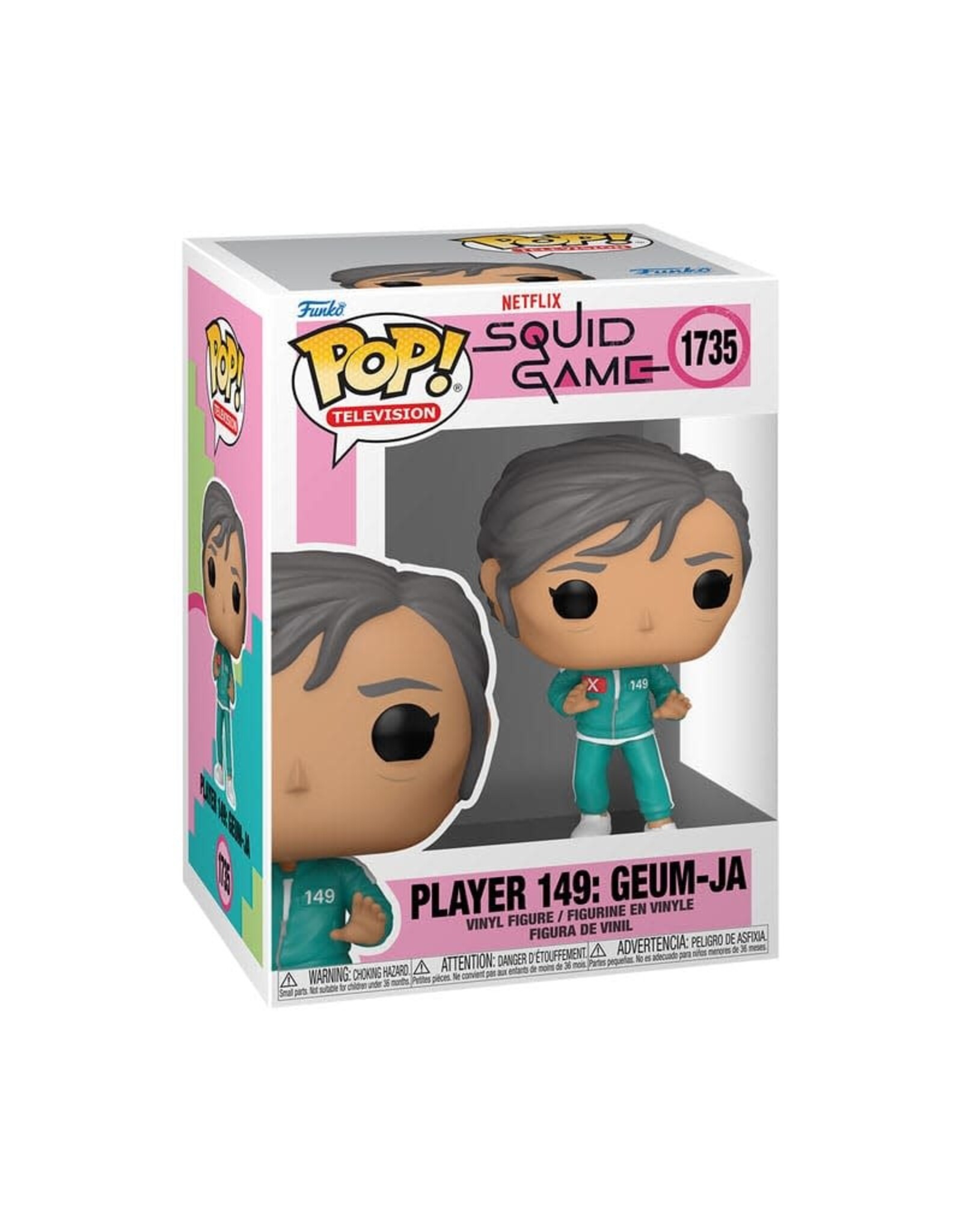 Funko Funko Pop! Television nr1735 Squid Game - Player 149: Geum-Ja