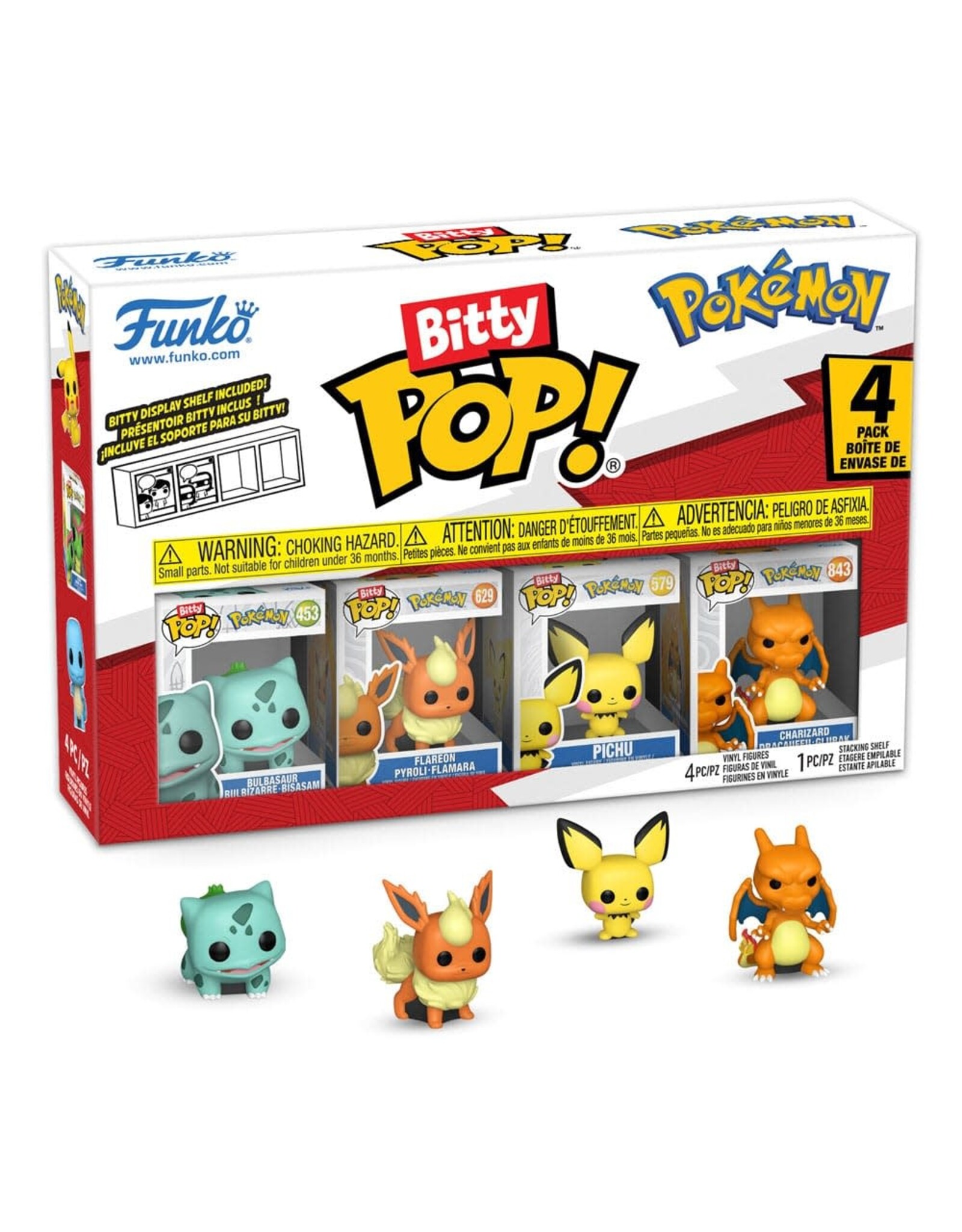 Funko Funko Bitty Pop! Games - Pokemon 4-pack “Series 3”