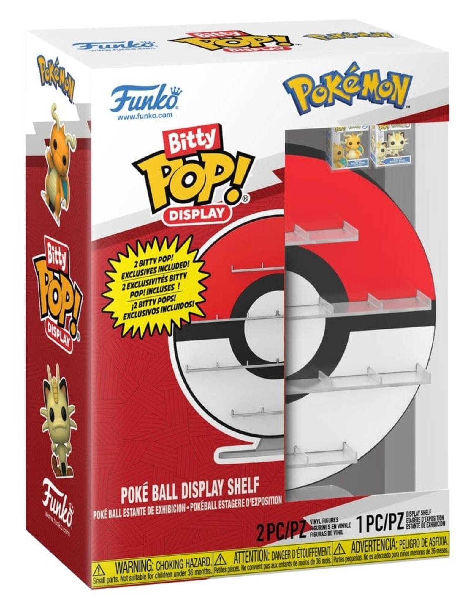Funko Pokémon Bitty POP! Poké Ball Display