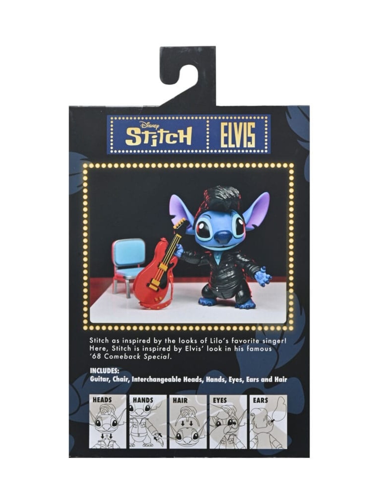 NECA Lilo & Stitch Action Figure Ultimate Singer Elvis Stitch