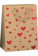 Giftbag Medium “Hotstamp Hart"
