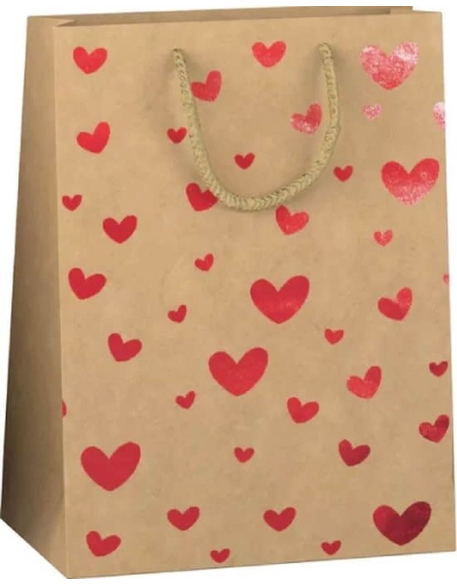 Giftbag Medium “Hotstamp Hart"
