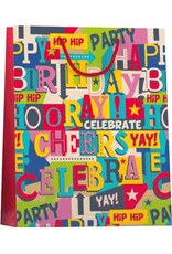 Giftbag Large “Birthday Bright"