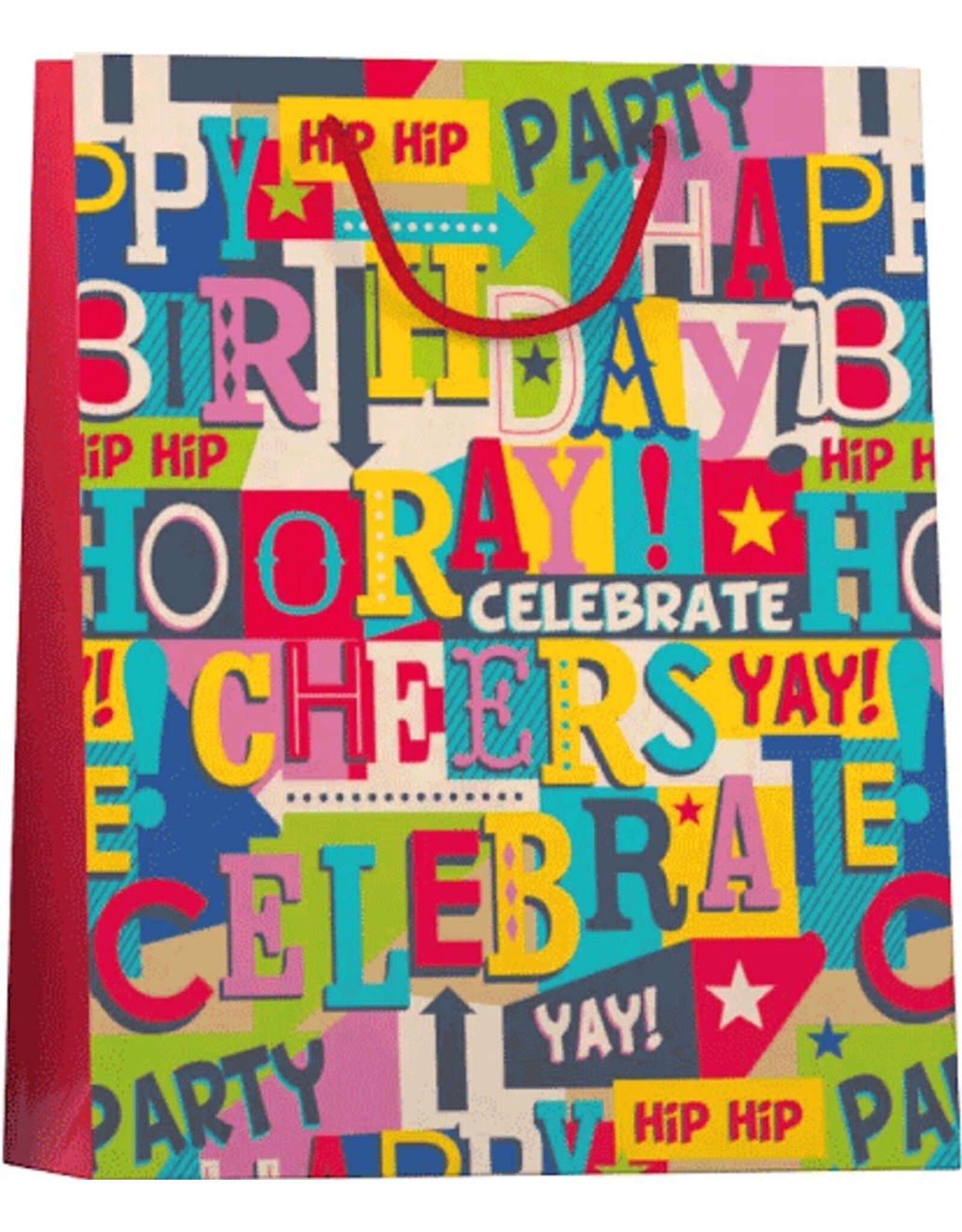 Giftbag Large “Birthday Bright"