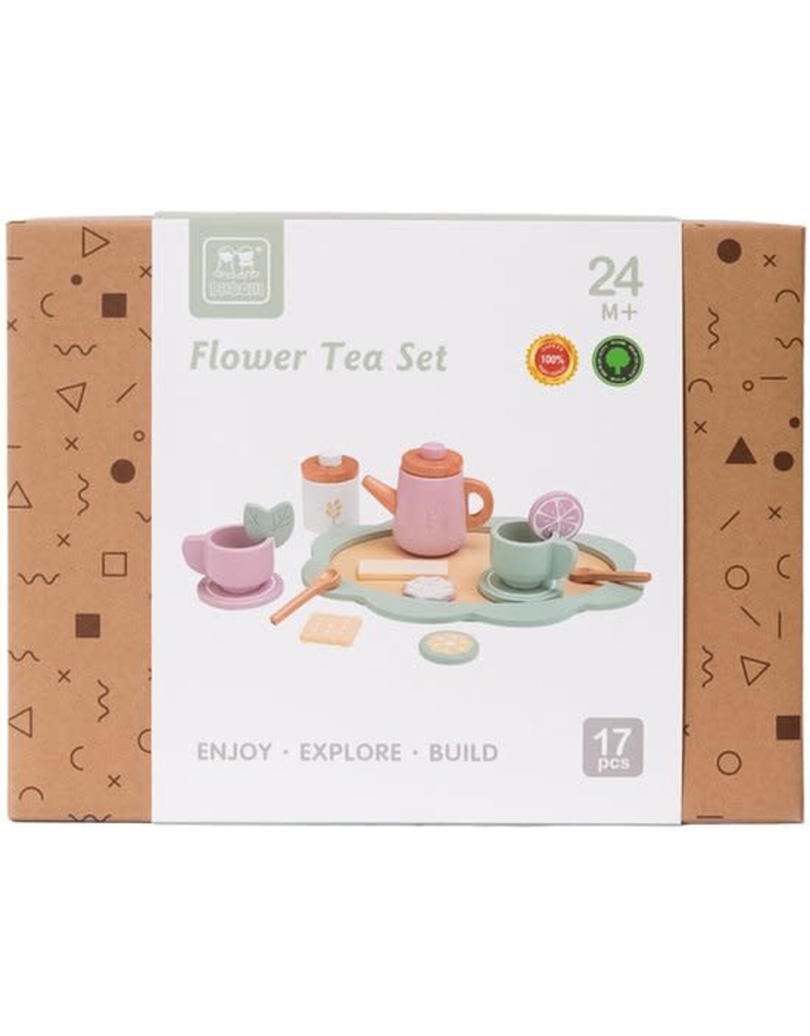 Flower Tea Set