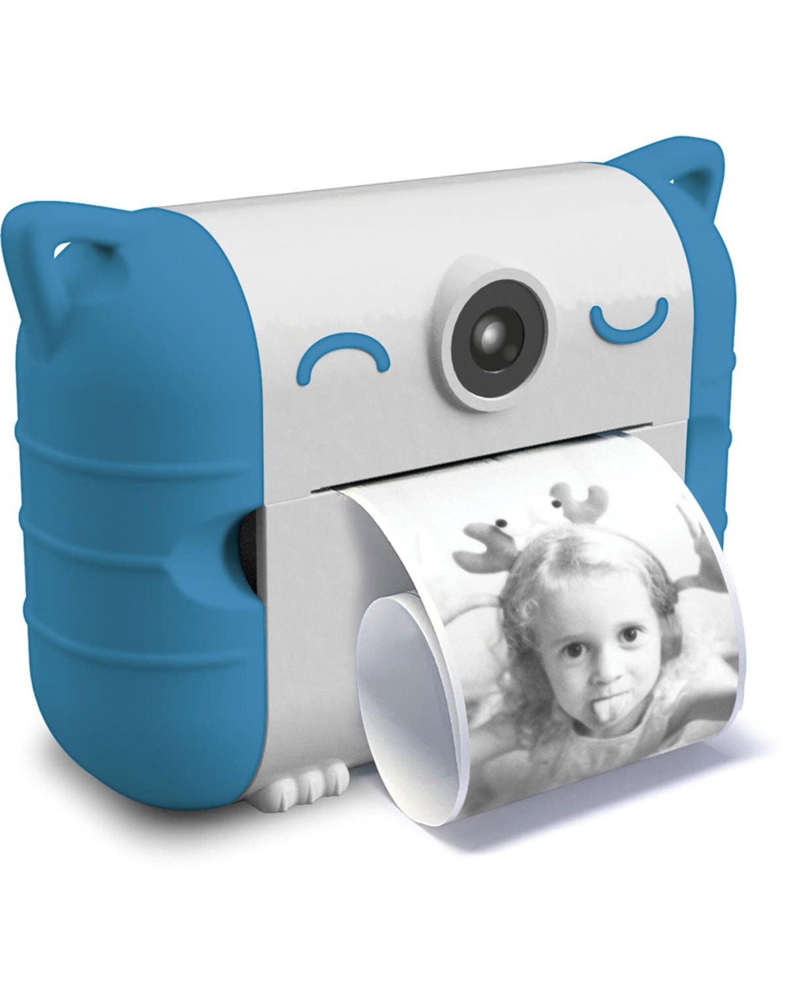 KidyWolf KIDYPRINT Camera met Thermische Printer Blauw