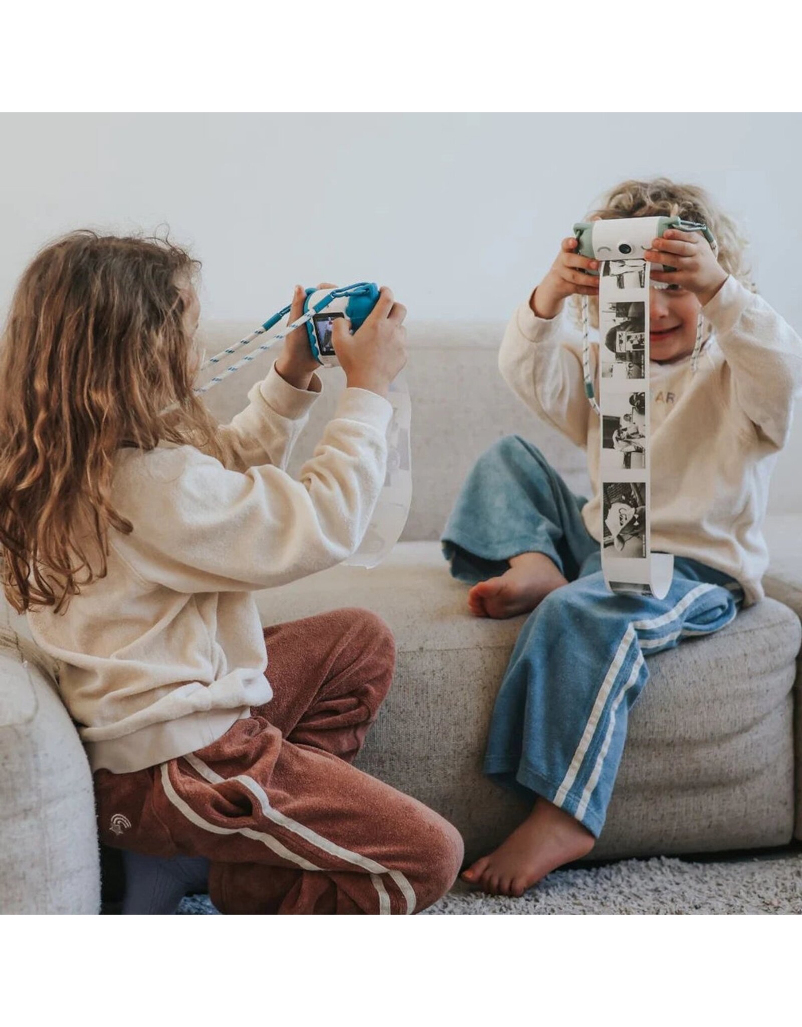 KidyWolf KIDYPRINT Camera met Thermische Printer Blauw