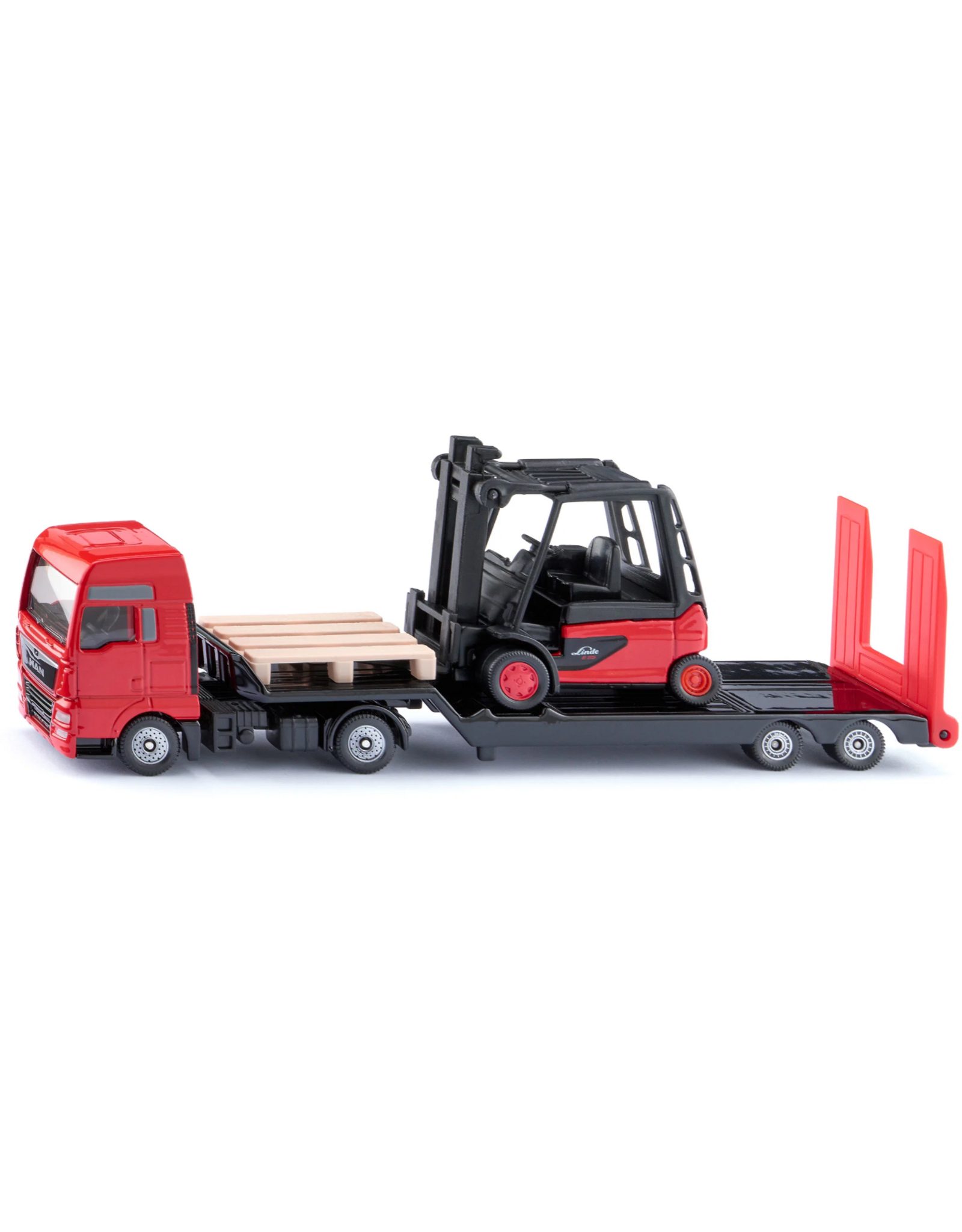 Siku Siku 1763 - 1:87 MAN Truck with Linde Forklift