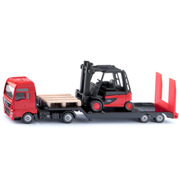 Siku Siku 1763 - 1:87 MAN Truck with Linde Forklift