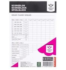 Longfield Games Yahtzee Scoreblok