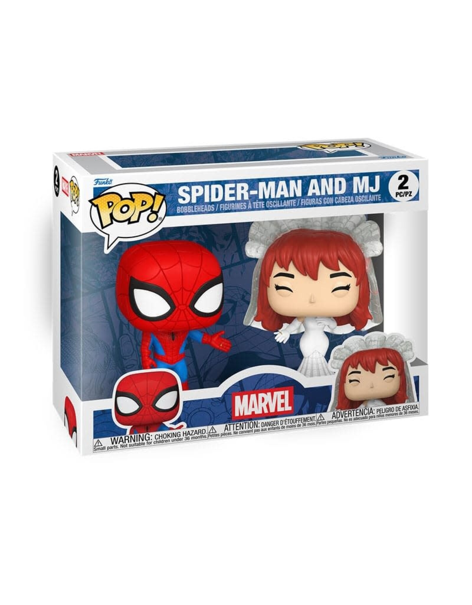 Funko Funko Pop! Marvel Spider-Man and MJ